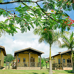 Confortáveis acomodações em Hotel Fazenda em Brotas